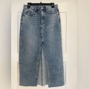 rag & bone Clara Denim Skirt